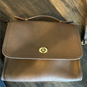 Vintage Coach Court Bag